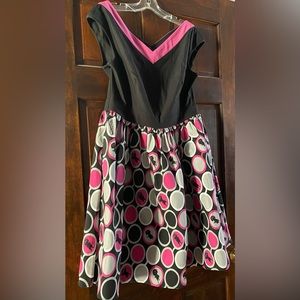 Disney Black and Pink Women's Dress